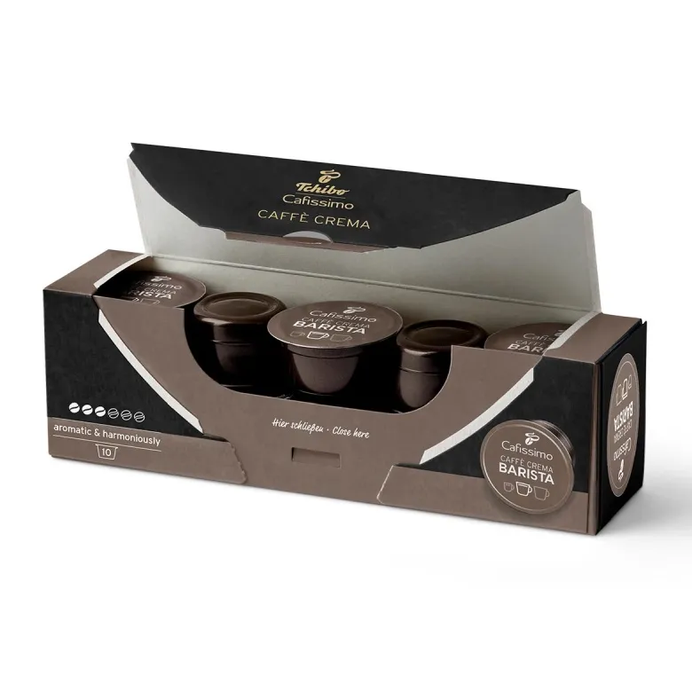 Kapsułki TCHIBO Cafissimo Barista Caffé Crema 10 Sztuk