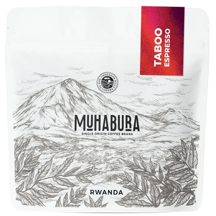 Kawa Ziarnista RWANDA MUHABURA TABOO ESPRESSO 1kg