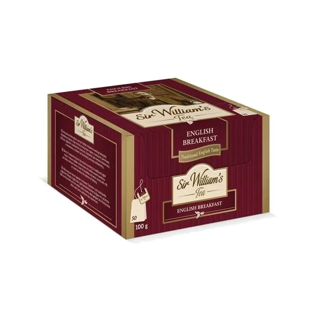 Herbata SIR Williams Tea English Breakfast 50x2g - Czarna