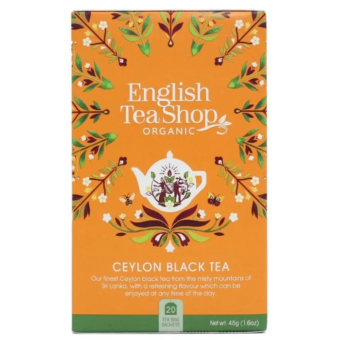Herbata ENGLISH TEA SHOP Ceylon Black TEA 20x2,25g - Czarna