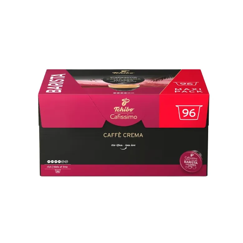 Kapsułki TCHIBO Cafissimo Caffè Crema Colombia Andino 96 Sztuk