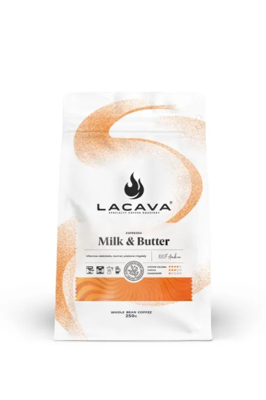 Kawa Ziarnista LACAVA Milk & Butter 250g