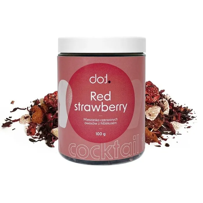 Mieszanka Owocowa Dot. Red Strawberry 100g