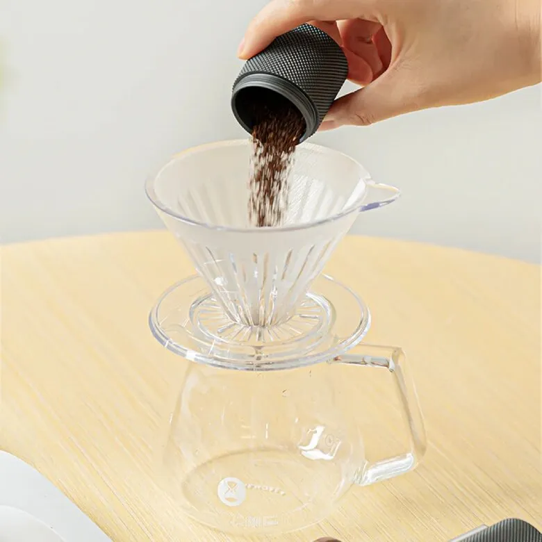 Dripper TIMEMORE Crystal Eye Turbo 01 Transparent