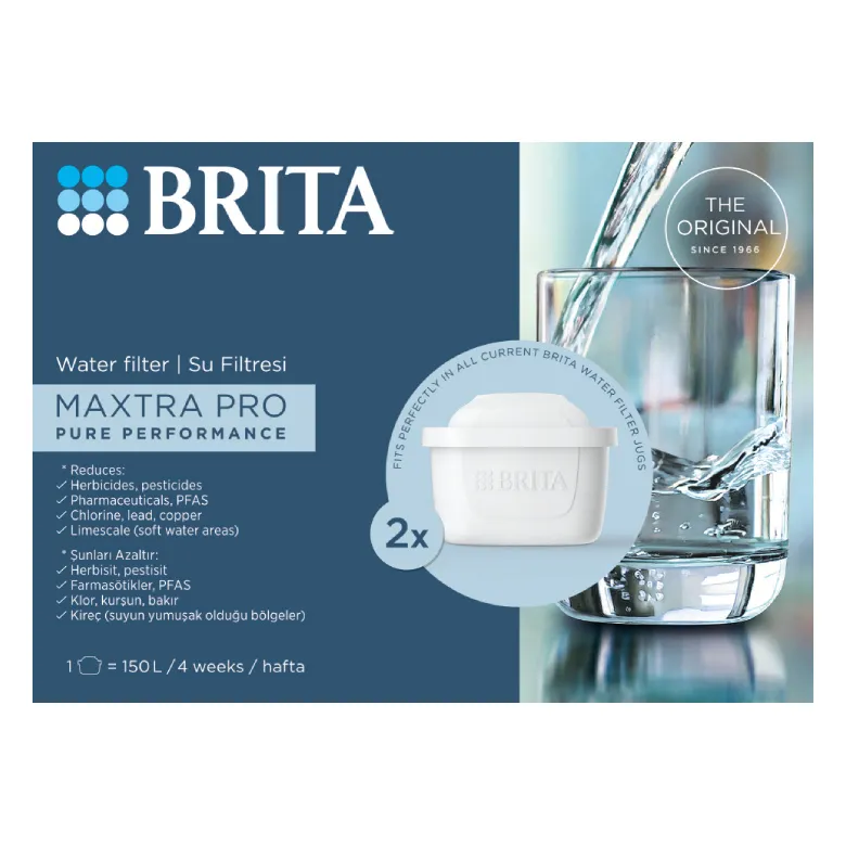 Filtr Wody BRITA MAXTRA PRO Pure Performance 2 szt