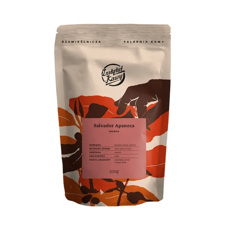 Kawa Ziarnista INSTYTUT KAWY Salvador Apaneca Espresso 250g