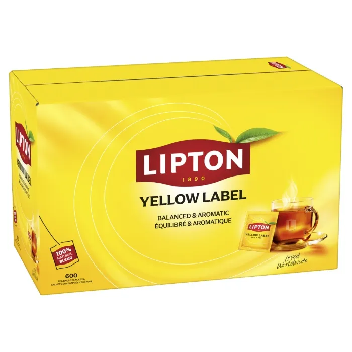 Herbata LIPTON Yellow Label 600x2g - Czarna