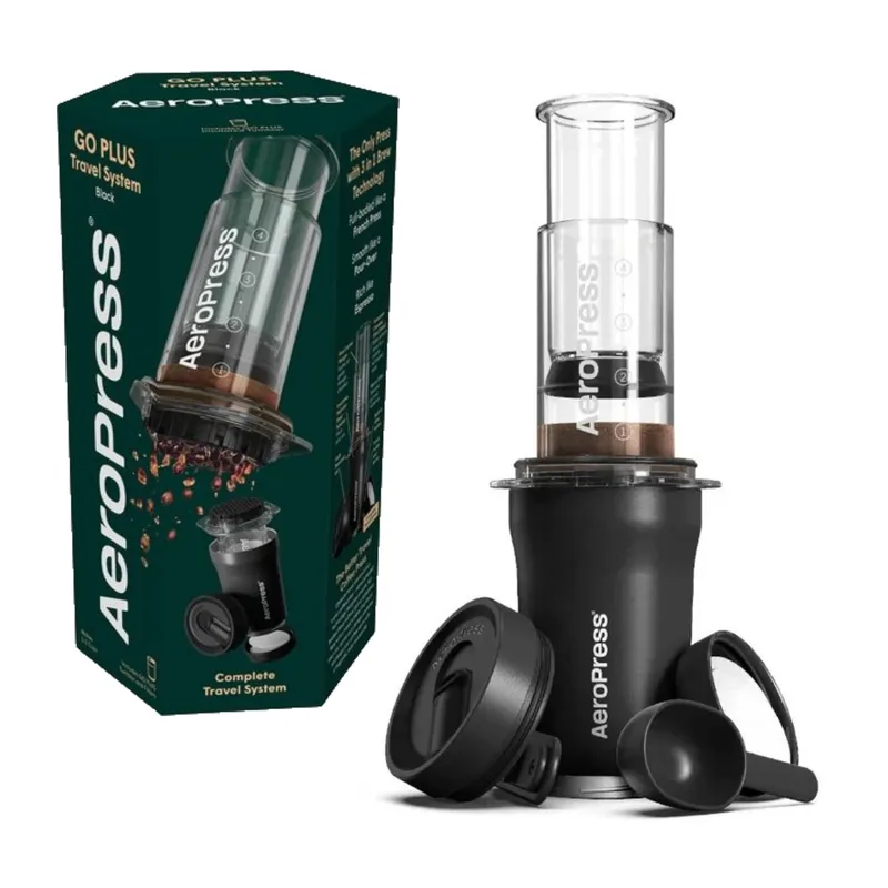 Zaparzacz Do Kawy AEROPRESS Go Plus - Czarny