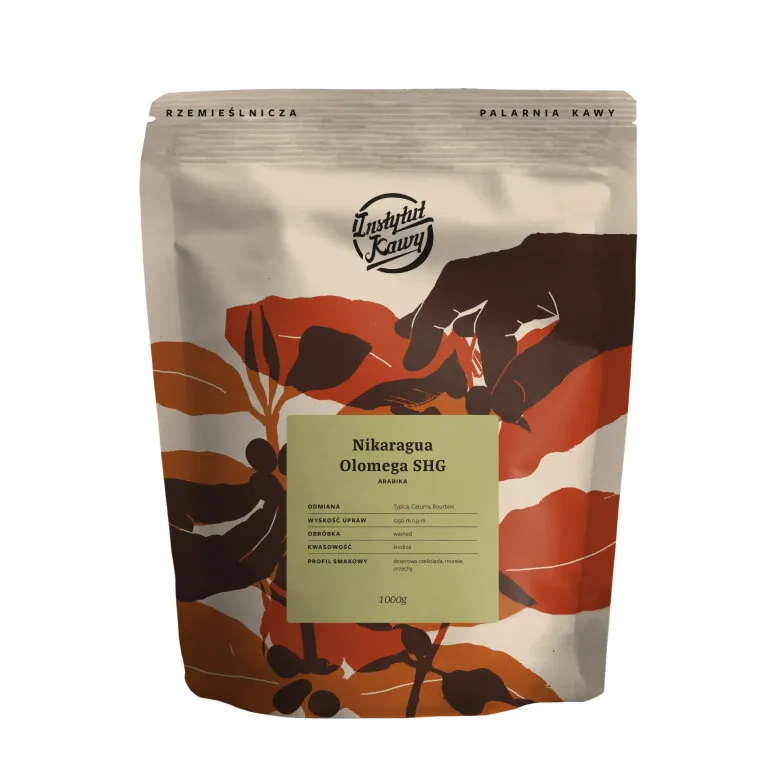 Kawa Ziarnista INSTYTUT KAWY Nikaragua Olomega SHG 1kg