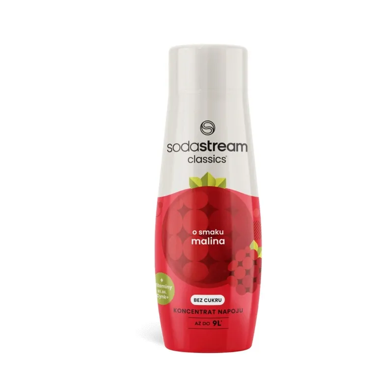 Syrop SODASTREAM Malina 440 ml - Bez Cukru