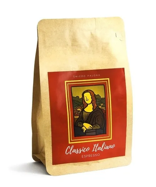 Kawa Ziarnista ŚWIEŻO PALONA Classico Italiano 250g