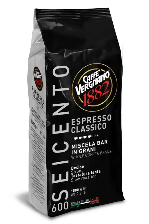 Kawa Ziarnista VERGNANO 600 Seicento Espresso Classico 1kg