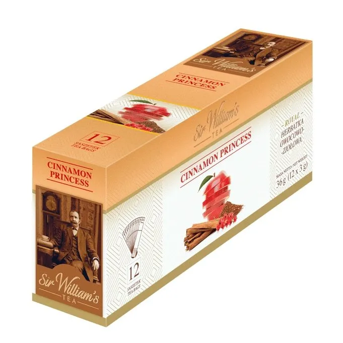 Ziołowa Herbata SIR Williams Royal Taste Cinnamon Princess 12x3g