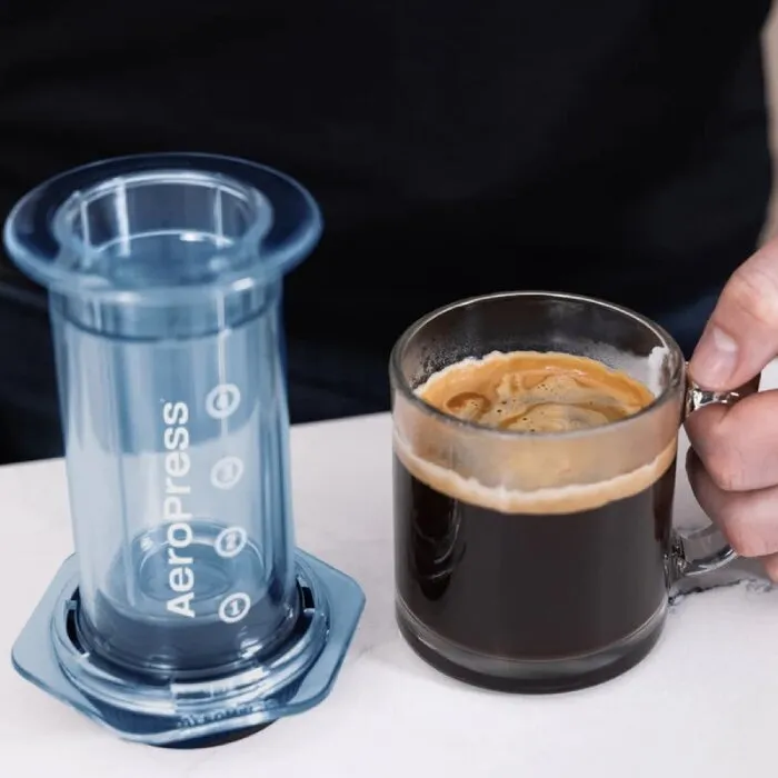 Zaparzacz Do Kawy AEROPRESS Clear - Niebieski