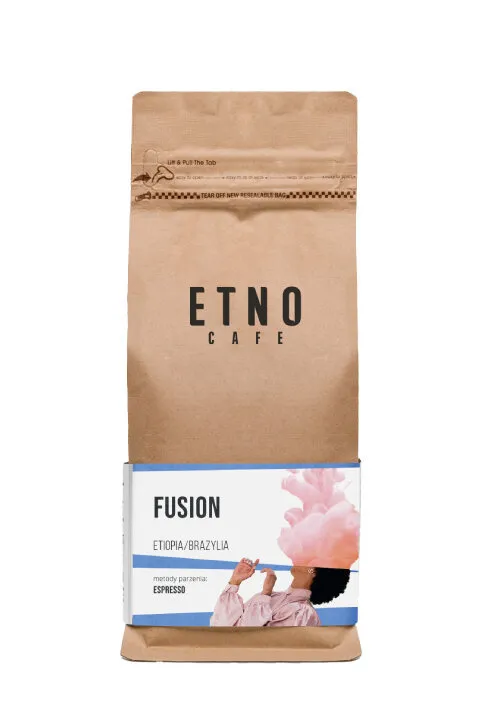 Kawa Ziarnista ETNO CAFE Fusion 250g