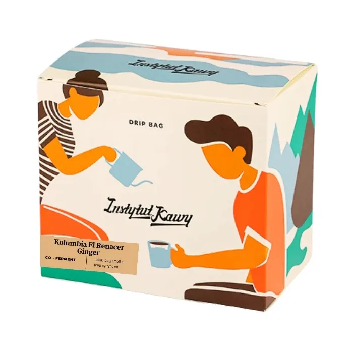 Drip Bag INSTYTUT KAWY Kolumbia El Renacer Ginger 6x12g