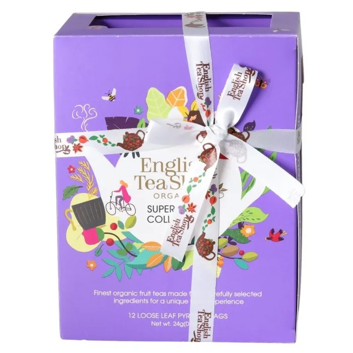 Zestaw Herbat ENGLISH TEA SHOP Super Fruit Collection – 12x2g