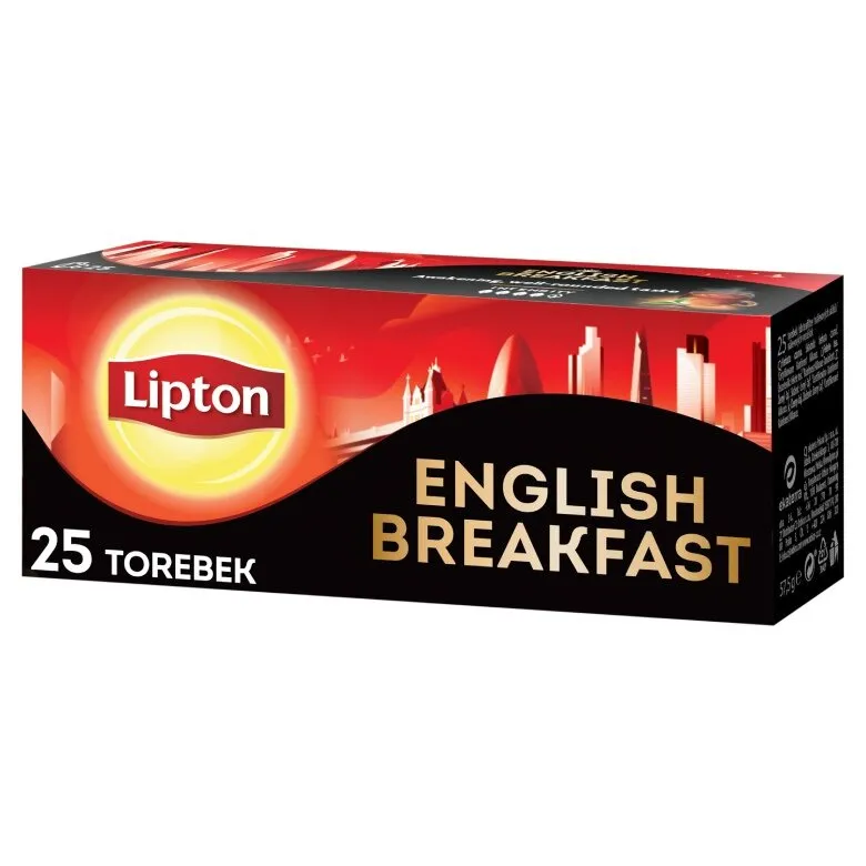 Herbata LIPTON English Breakfast 25x2g - Czarna