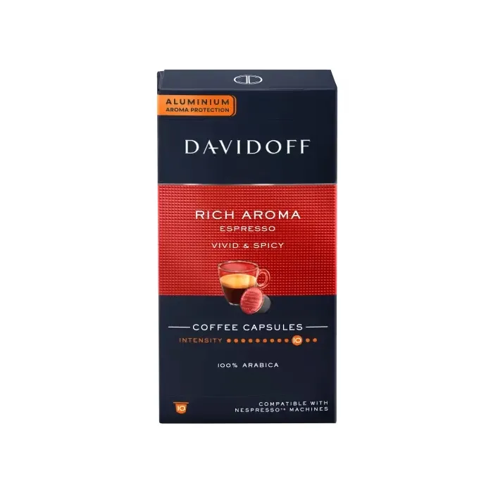 Kapsułki DAVIDOFF Espresso Rich Aroma 10 Sztuk