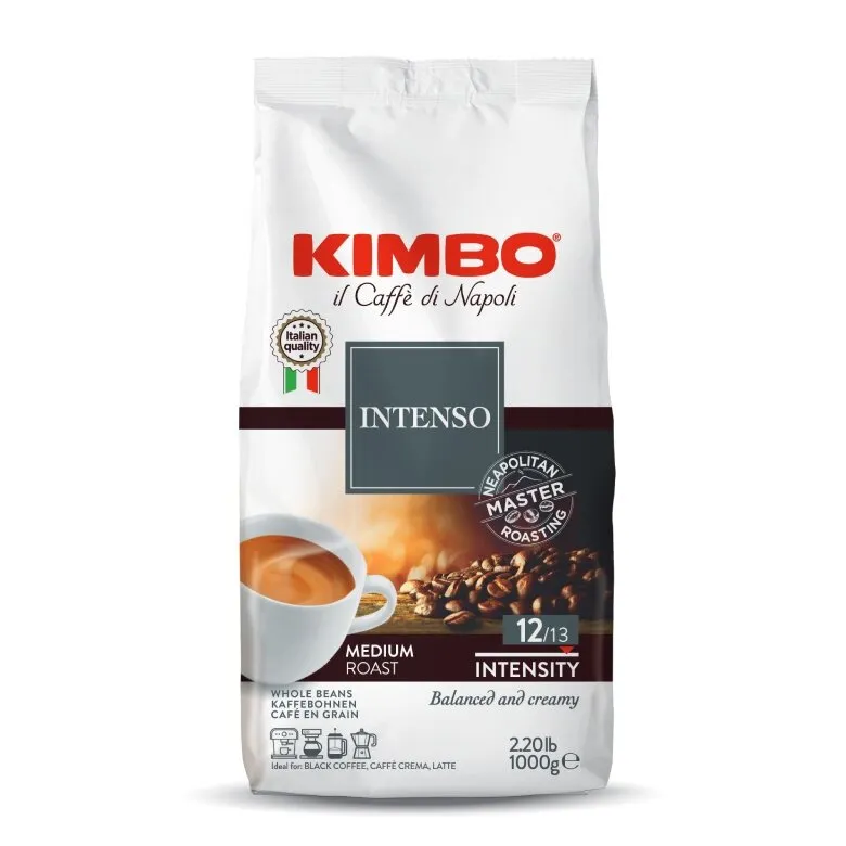 Kawa Ziarnista KIMBO Aroma Intenso 1kg