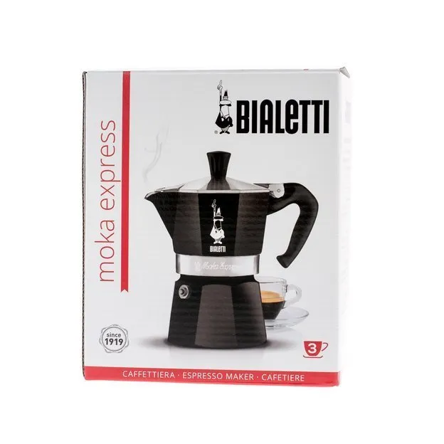 Kawiarka BIALETTI Moka Express 3 Filiżanki - Czarna