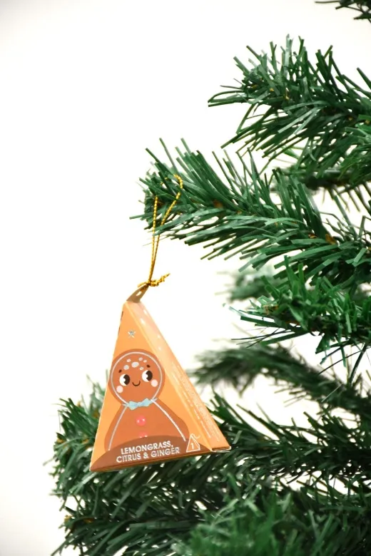 Herbata ENGLISH TEA SHOP Christmas TEA Green Wonders - Zestaw 12 Piramidek