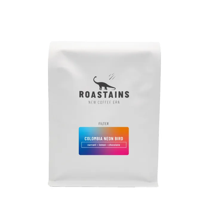 Kawa Ziarnista ROASTAINS Kolumbia Neon Bird FILTR 250g