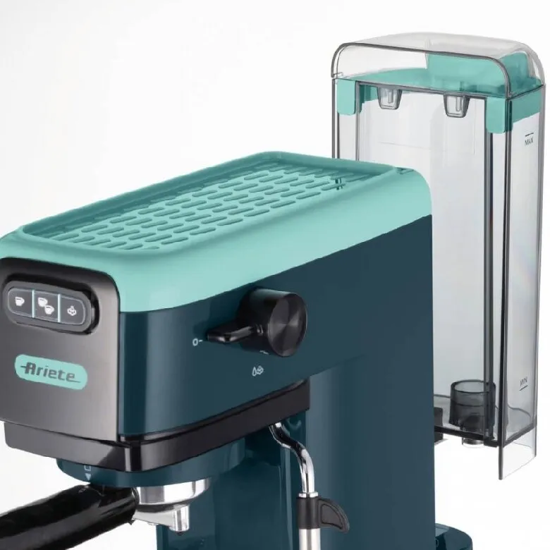 Ekspres Do Kawy ARIETE 1399/17 Smart Slim Espresso Light Aquamarine - Zielony