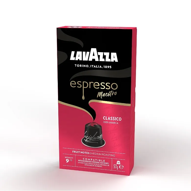 Kapsułki Do Nespresso* LAVAZZA Espresso Maestro Classico - 10 Sztuk