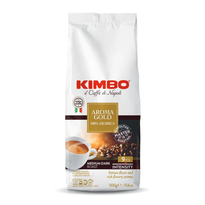 Kawa Ziarnista KIMBO Aroma Gold 500g