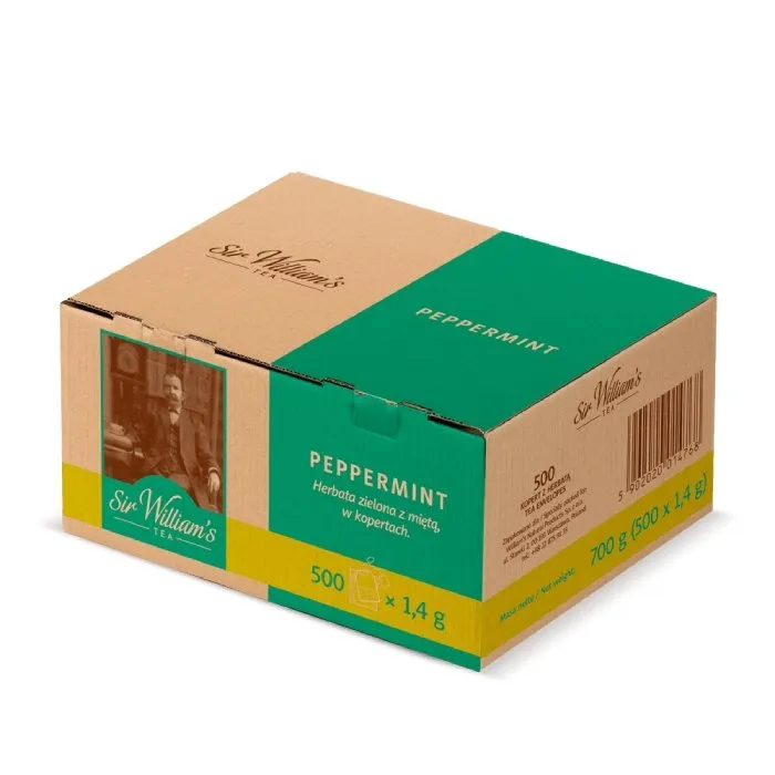 Herbata SIR Williams Tea Peppermint Green 500x1,6g - Zielona