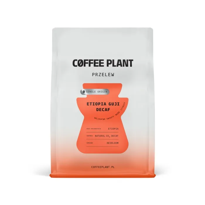 Kawa Ziarnista COFFEE PLANT Etiopia Guji DECAF 250g