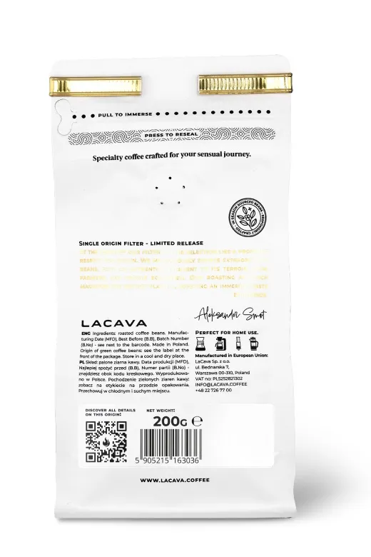 Kawa Ziarnista LACAVA Colombia La Cabaña 200g