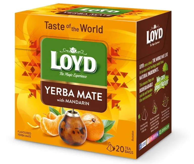 Herbata LOYD Taste Of The World Yerba Mandarin 20x1,7g