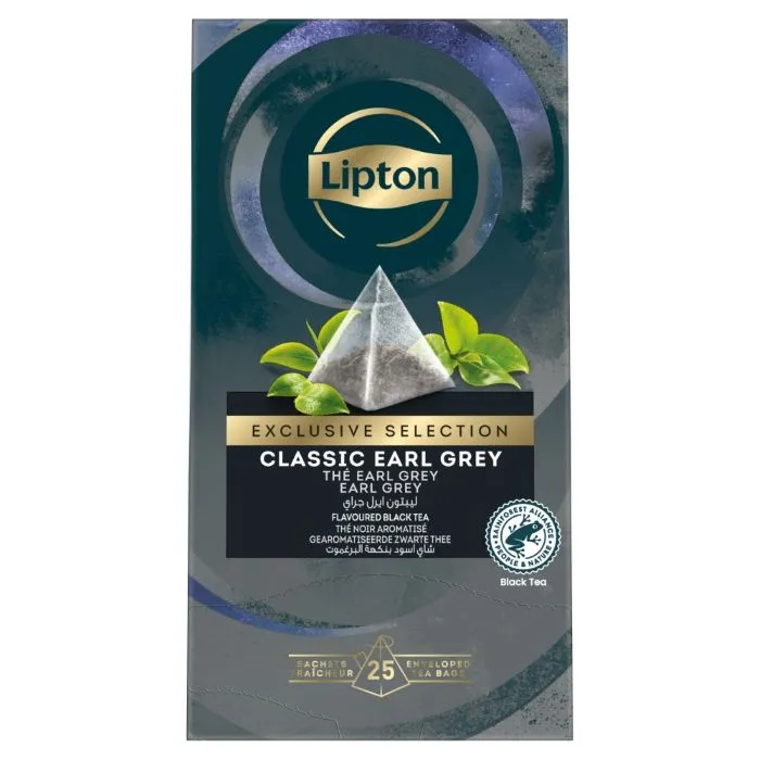 Herbata LIPTON Exclusive Selection Classic Earl Grey 25x1,8g - Czarna