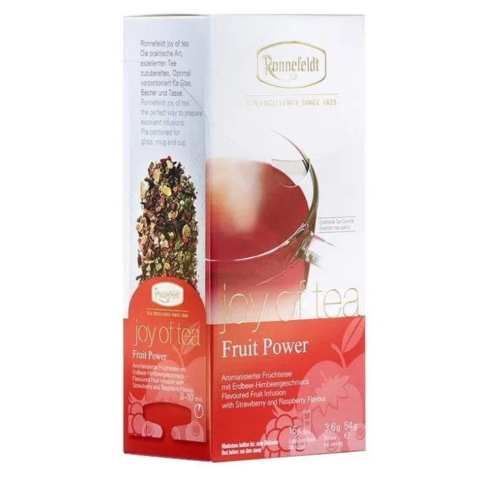 Owocowa Herbata RONNEFELDT Joy Of Tea Fruit Power 15x3,6g