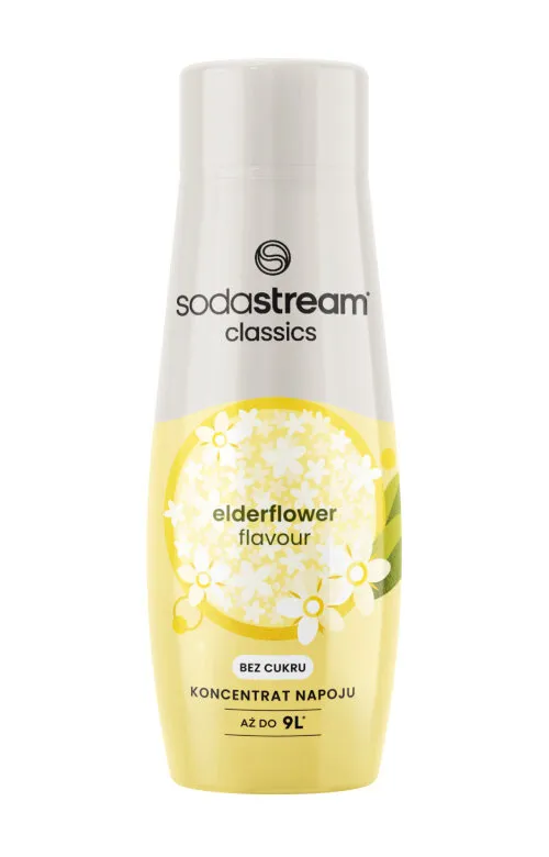 Syrop SODASTREAM Kwiat Czarnego Bzu 440 ml - Bez Cukru