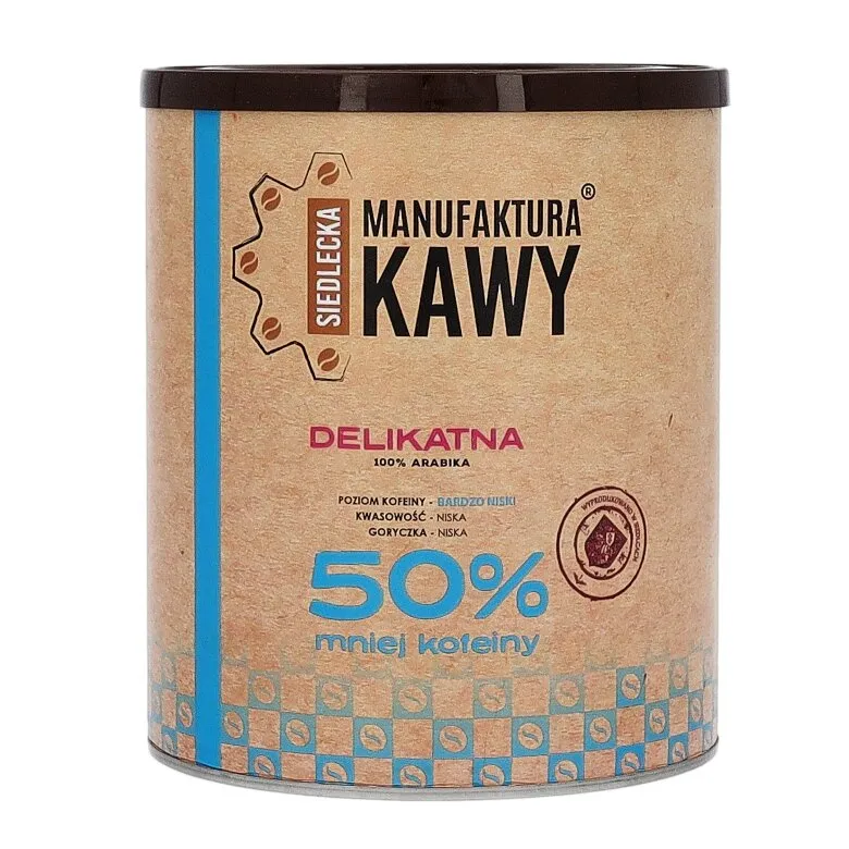 Kawa Mielona SIEDLECKA MANUFAKTURA KAWY Mieszanka Delikatna 250g