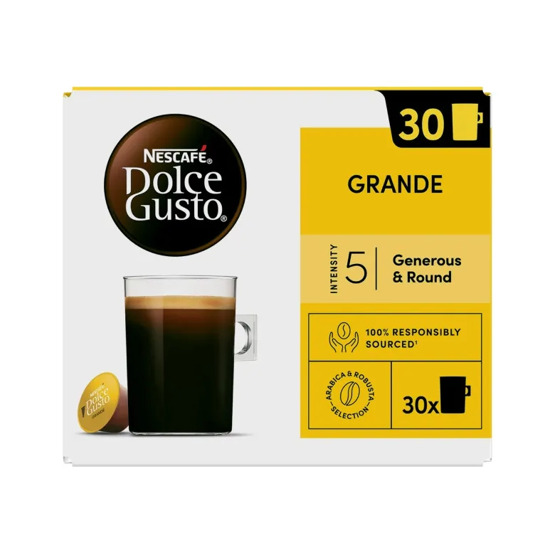Kapsułki Nescafé Dolce Gusto Grande 30 Sztuk