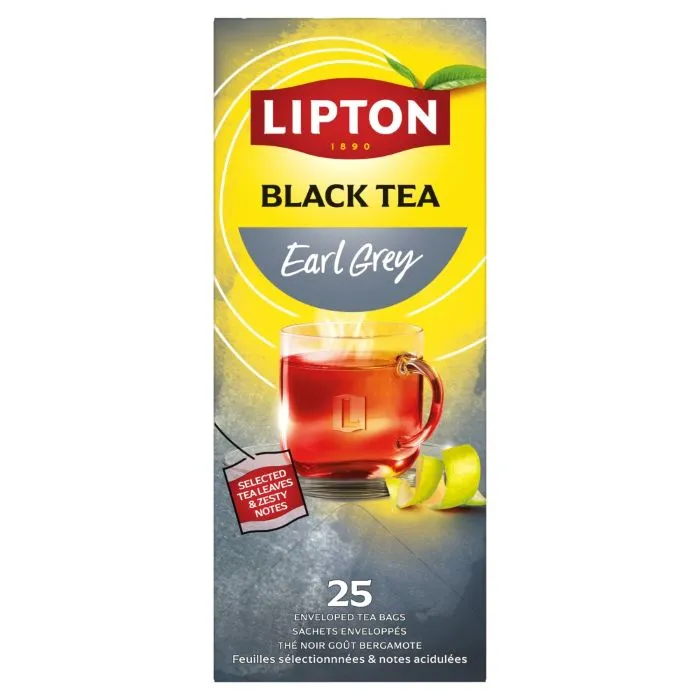 Herbata LIPTON Classic Earl Grey 25x2g - Czarna
