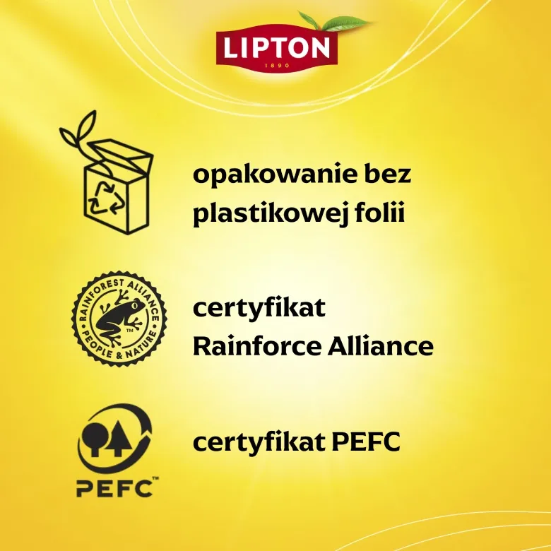 Herbata Liściasta LIPTON Earl Grey Original Orange Pekoe 100g - Czarna
