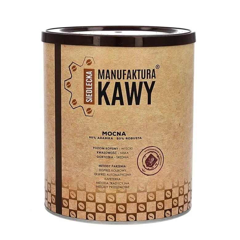 Kawa Mielona SIEDLECKA MANUFAKTURA KAWY Mieszanka Mocna 250g
