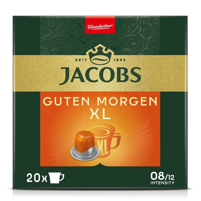 Kapsułki Do Nespresso JACOBS Guten Morgen XL 20 szt