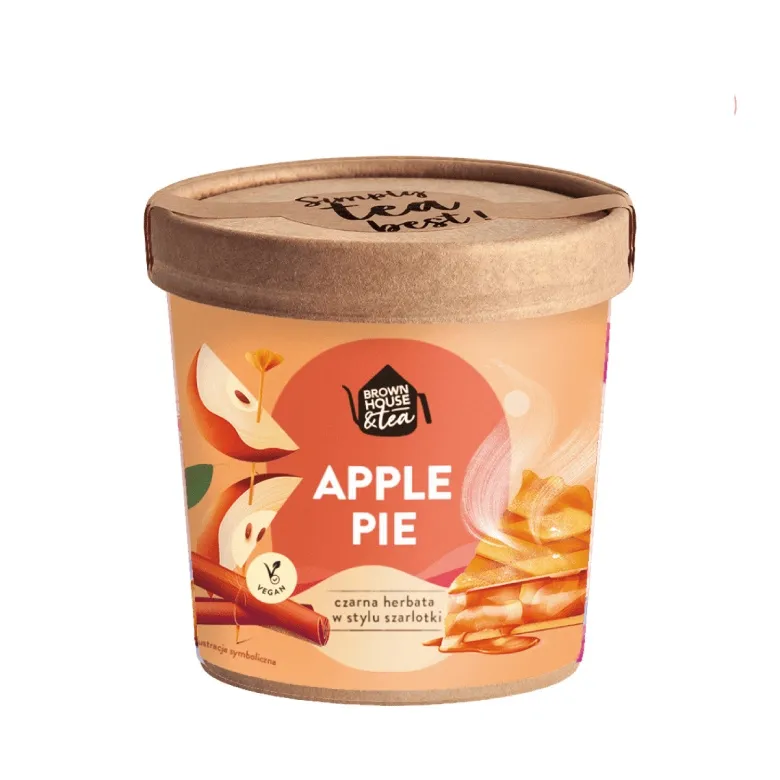 Herbata Czarna BROWN House&Tea APPLE PIE - W Stylu Szarlotki 50g