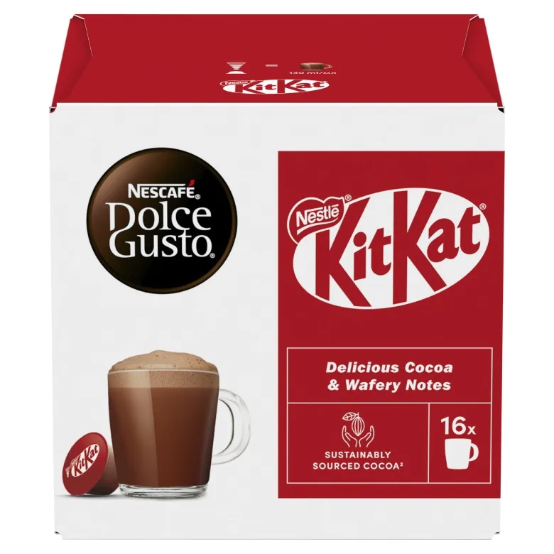 Kapsułki Nescafé Dolce Gusto KitKat Chocolate 16 Sztuk