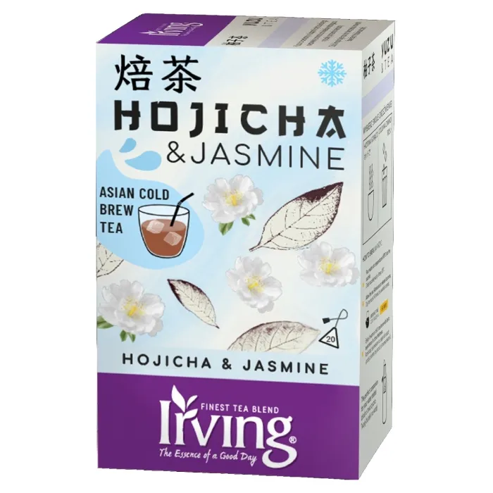 Herbata Na Zimno IRVING Cold Brew Hojicha I Jaśmin - 20x1,8g