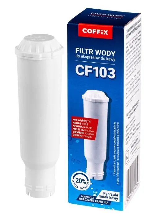 Filtr COFFIX CF103 Do Ekspresu Melitta Nivona Krups Siemens BOSCH - Zamiennik