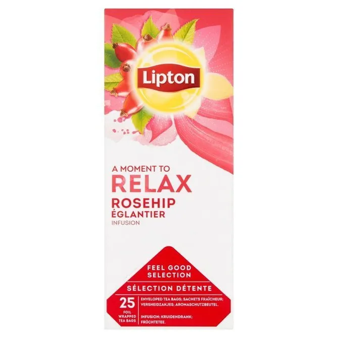 Owocowa Herbata LIPTON Classic Rosehip 25x2,5g