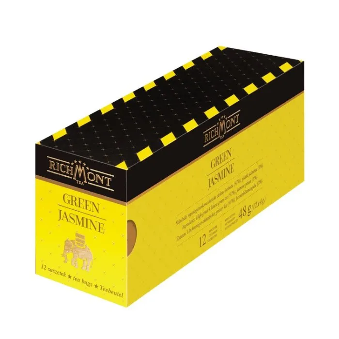Herbata RICHMONT Green Jasmine 12x4g - Zielona
