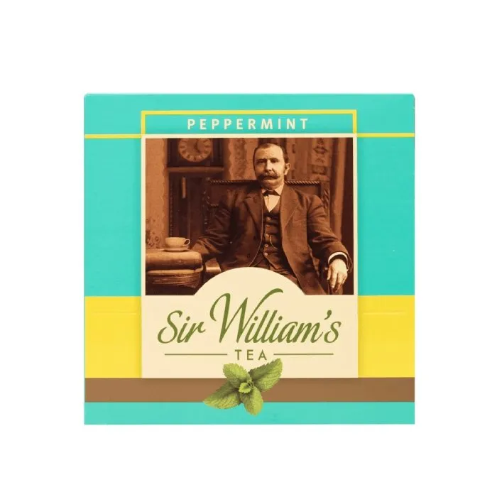 Herbata SIR Williams Tea Peppermint 50x1,6g - Zielona
